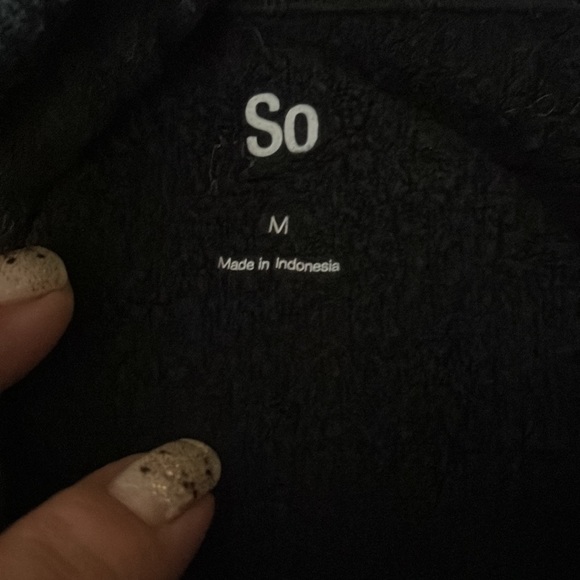 Used sweater shirt size M by so - Picture 4 of 11